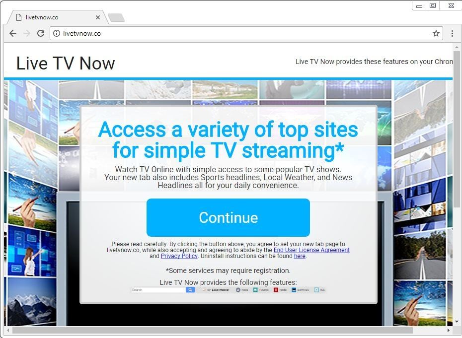 How To Remove Live TV Now Browser Redirect Virus?